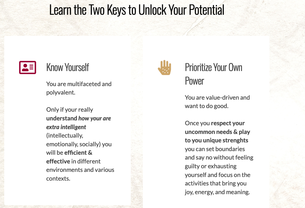 The Two Keys to Unlock Your Potential